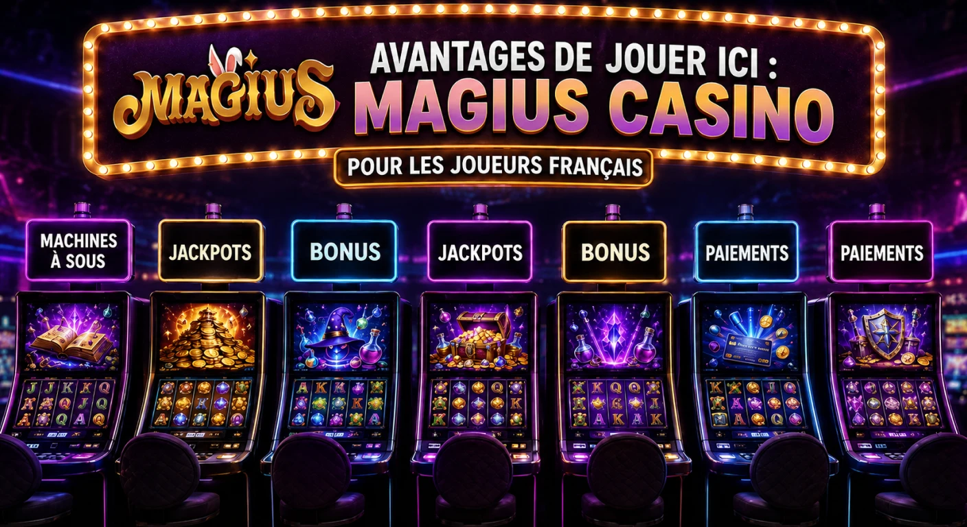 Magius Casino éditeurs jeux