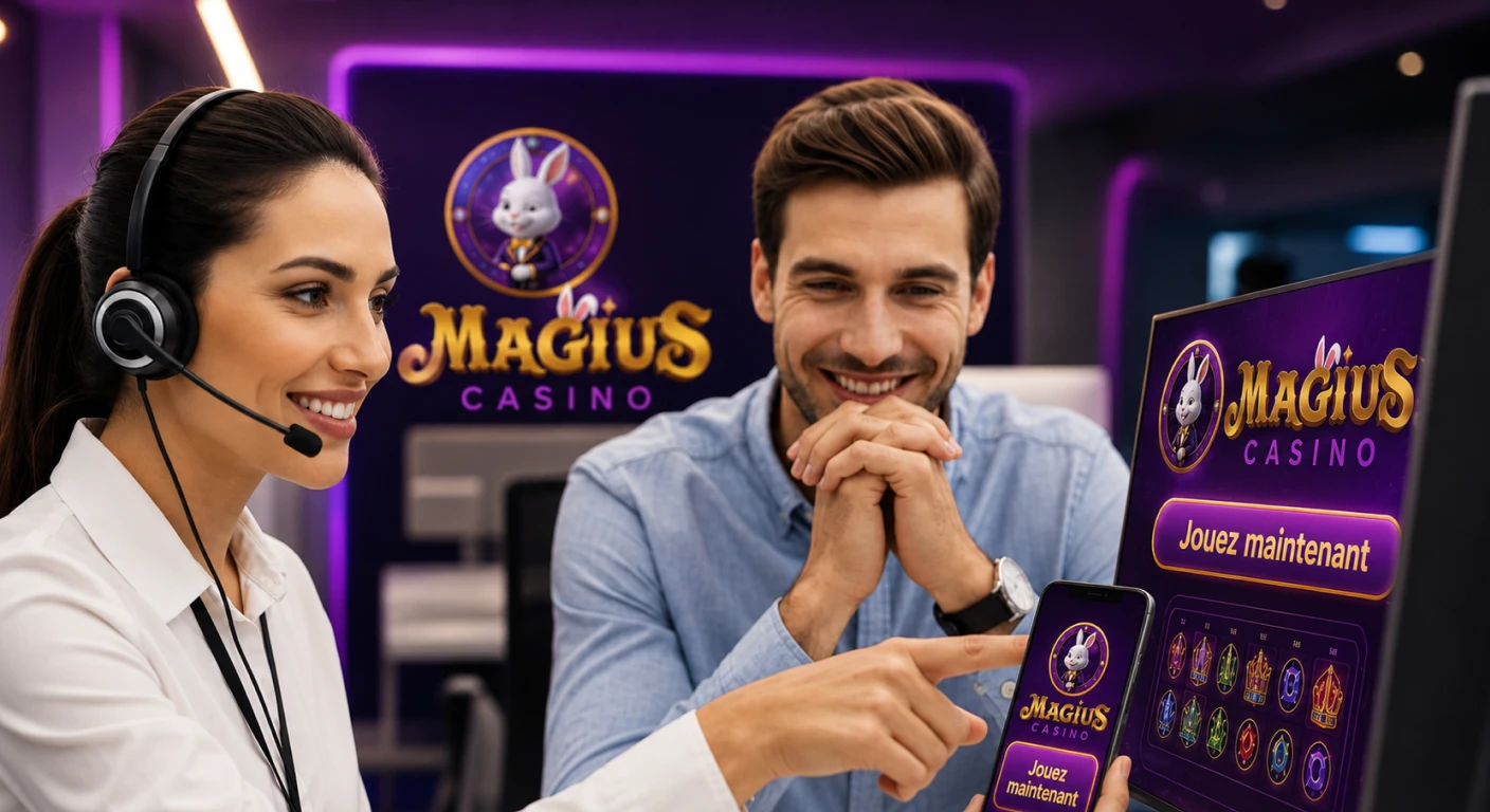 Magius Casino langue devise française